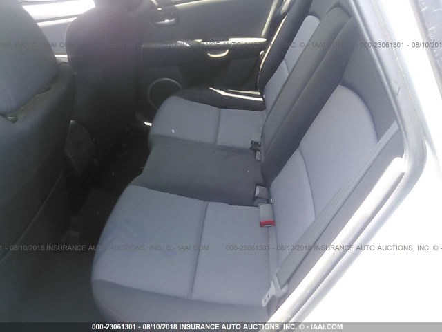 JM1BK34L471629144 - 2007 MAZDA SPEED 3 SILVER photo 8