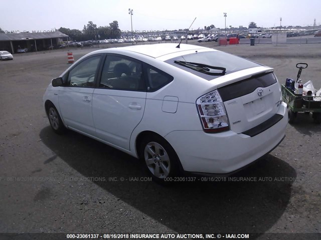JTDKB20U483433347 - 2008 TOYOTA PRIUS 白色 照片 3