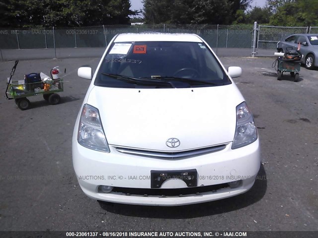 JTDKB20U483433347 - 2008 TOYOTA PRIUS 白色 照片 6