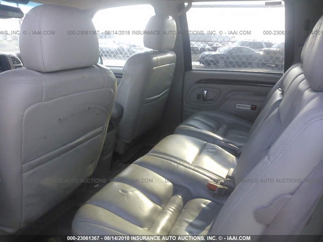 1GYEK13R2YR136910 - 2000 CADILLAC ESCALADE MAROON photo 8