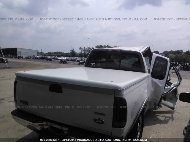 1FTRX17W2YNA49525 - 2000 FORD F150 WHITE photo 4