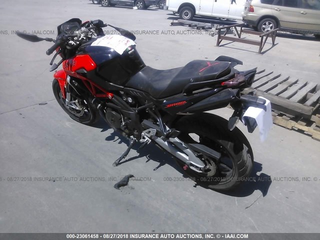 ZD4RAC015DS000363 - 2013 APRILIA SHIVER 750 RED photo 3