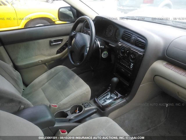 4S3BH675127624681 - 2002 SUBARU LEGACY OUTBACK AWP 绿色 照片 5