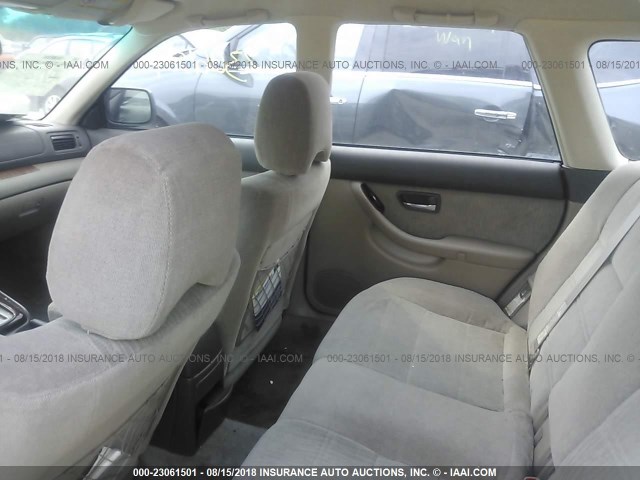 4S3BH675127624681 - 2002 SUBARU LEGACY OUTBACK AWP 绿色 照片 8