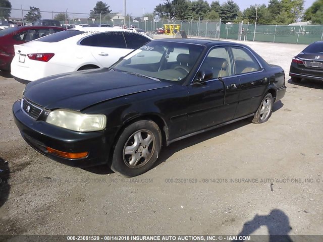 JH4UA2652TC008485 - 1996 ACURA 2.5TL GREEN photo 2