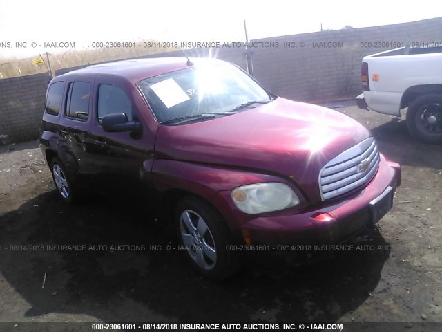 3GNDA13D48S590444 - 2008 CHEVROLET HHR LS ბურგუნდია ფოტო 1