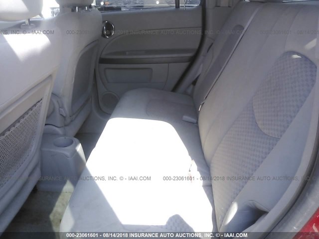 3GNDA13D48S590444 - 2008 CHEVROLET HHR LS ბურგუნდია ფოტო 8
