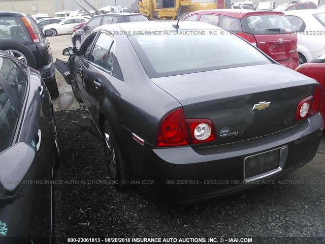 1G1ZC5EB0A4165300 - 2010 CHEVROLET MALIBU 1LT ნაცრისფერი ფოტო 3