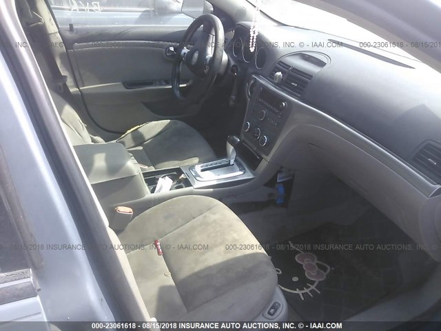 1G8ZS57NX7F181884 - 2007 SATURN AURA XE BLUE photo 5