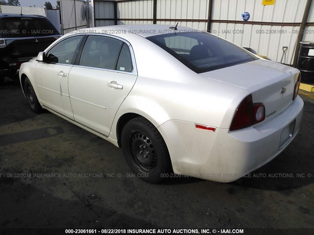 1G1ZD5E74BF395842 - 2011 CHEVROLET MALIBU 2LT WHITE photo 3