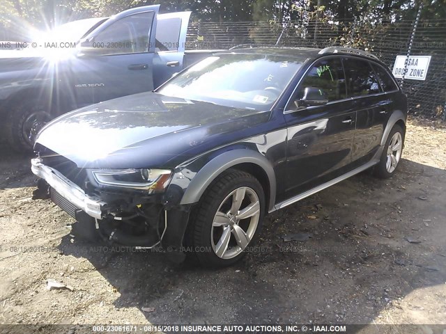 WA1UFAFL5DA062365 - 2013 AUDI A4 ALLROAD PREMIUM PLUS BLUE photo 2