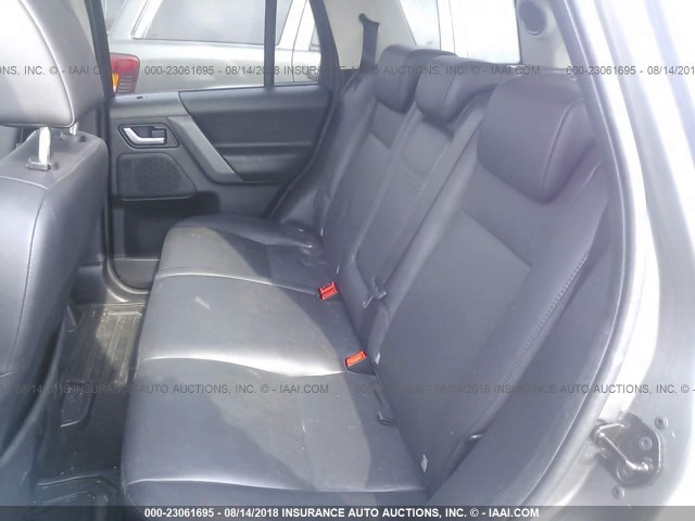 SALFP24NX8H010130 - 2008 LAND ROVER LR2 SE GRAY photo 8