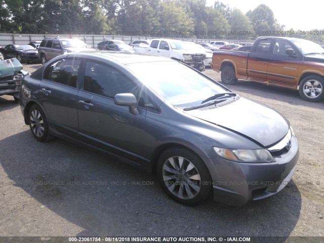 19XFA1F98AE030309 - 2010 HONDA CIVIC EXL 灰色 照片 1