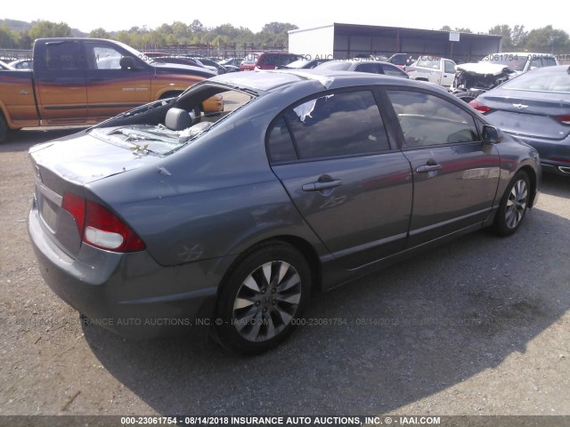 19XFA1F98AE030309 - 2010 HONDA CIVIC EXL 灰色 照片 4