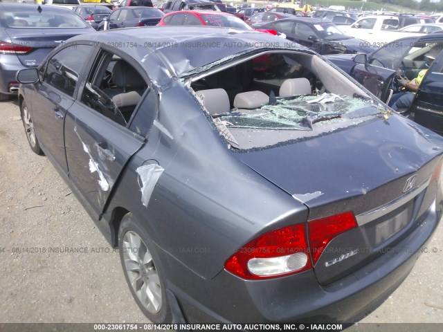 19XFA1F98AE030309 - 2010 HONDA CIVIC EXL 灰色 照片 6