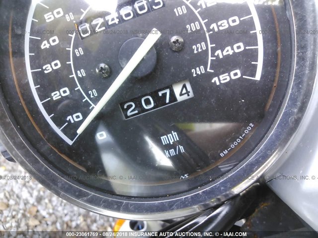 WB10407B0WZB80838 - 1998 BMW R1100 R BLACK photo 7