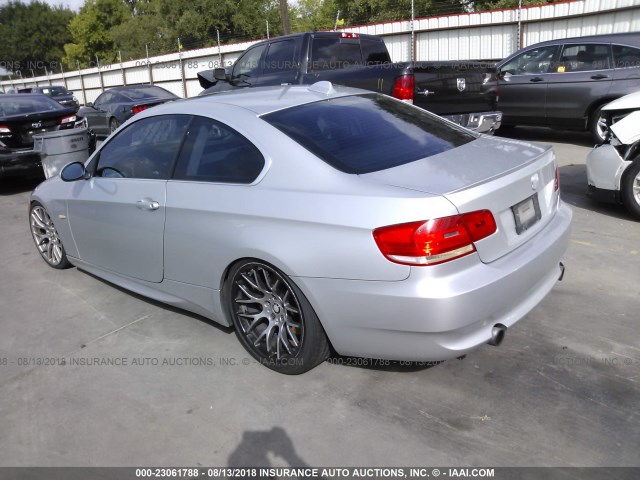 WBAWB73517P035357 - 2007 BMW 335 I SILVER photo 3