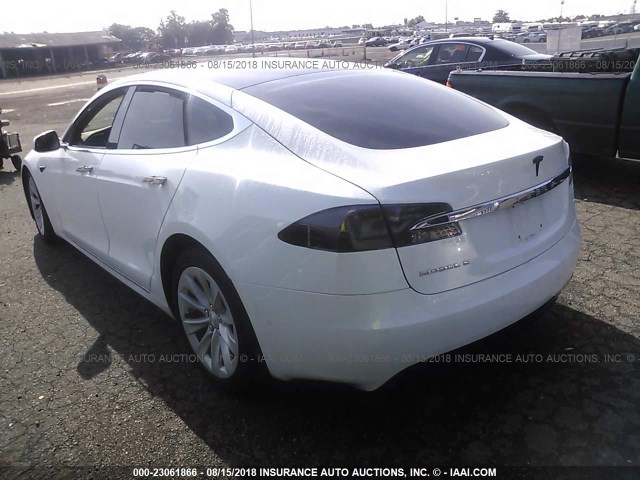 5YJSA1E19HF198829 - 2017 TESLA MODEL S Ağ foto 3