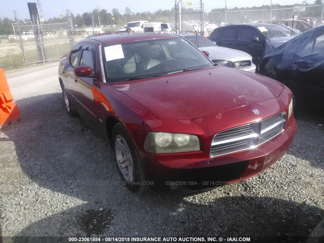 2B3KA53H06H354000 - 2006 DODGE CHARGER R/T RED photo 1
