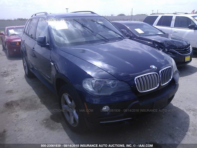 5UXFF0C53ALT76142 - 2010 BMW X5 XDRIVE35D Dark Blue photo 1