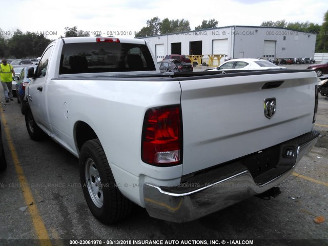 3C6JR6DT9HG677113 - 2017 RAM 1500 ST WHITE photo 3