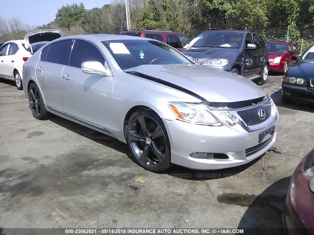 JTHBL96S785001687 - 2008 LEXUS GS 460 SILVER photo 1