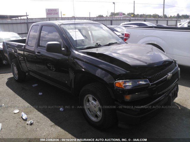 1GCCS299888220245 - 2008 CHEVROLET COLORADO LS BLACK photo 1