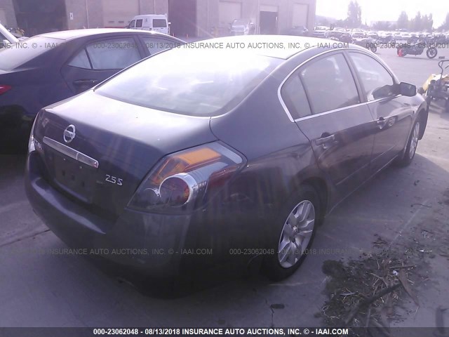 1N4AL21E59N532450 - 2009 NISSAN ALTIMA 2.5/2.5S GRAY photo 4