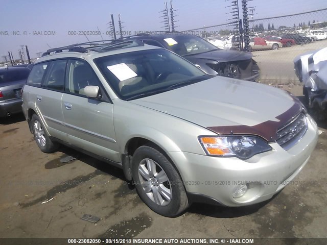 4S4BP62C257325175 - 2005 SUBARU LEGACY OUTBACK 2.5I LIMITED SILVER photo 1