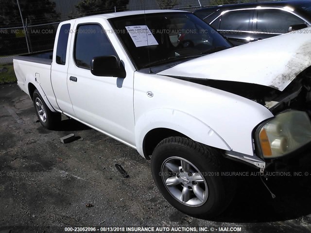 1N6DD26T24C437552 - 2004 NISSAN FRONTIER KING CAB XE WHITE photo 1