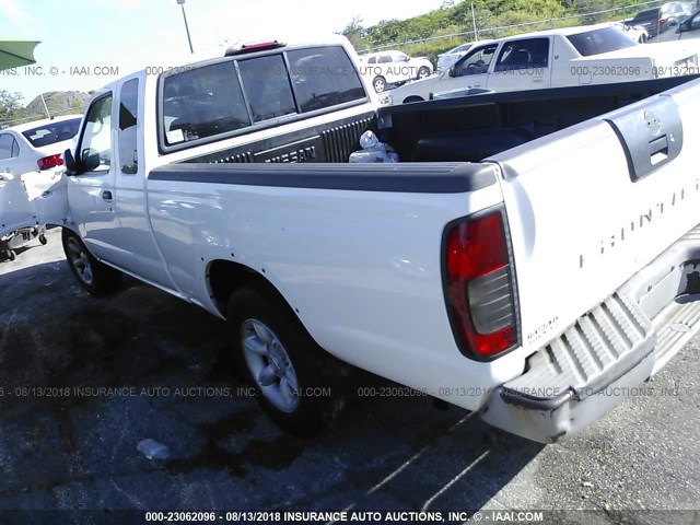 1N6DD26T24C437552 - 2004 NISSAN FRONTIER KING CAB XE WHITE photo 3