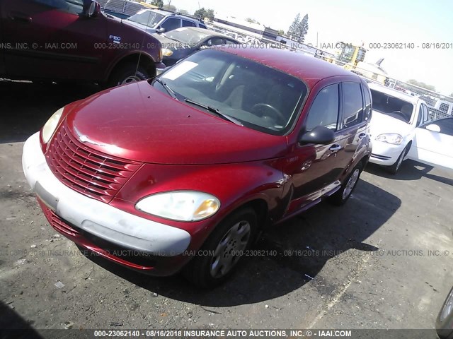 3C4FY48BX3T501291 - 2003 CHRYSLER PT CRUISER CLASSIC 红色 照片 2