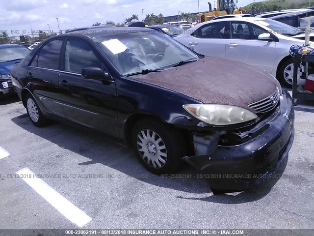 4T1BE32K95U048294 - 2005 TOYOTA CAMRY LE/XLE/SE BLACK photo 1