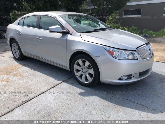 1G4GD5E39CF182264 - 2012 BUICK LACROSSE PREMIUM SILVER photo 1