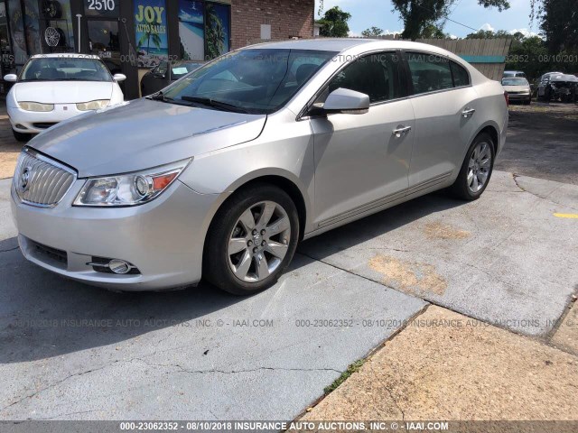 1G4GD5E39CF182264 - 2012 BUICK LACROSSE PREMIUM SILVER photo 2