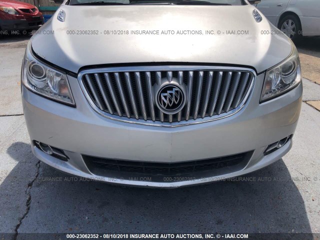 1G4GD5E39CF182264 - 2012 BUICK LACROSSE PREMIUM SILVER photo 6