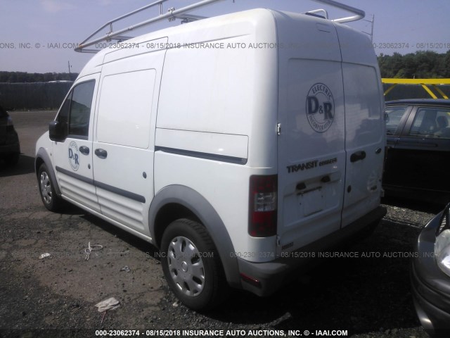 NM0LS7ANXDT168126 - 2013 FORD TRANSIT CONNECT XL WHITE photo 3