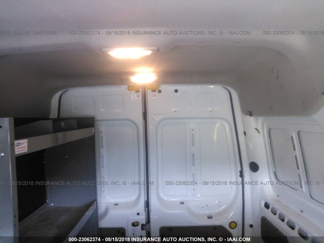 NM0LS7ANXDT168126 - 2013 FORD TRANSIT CONNECT XL WHITE photo 8