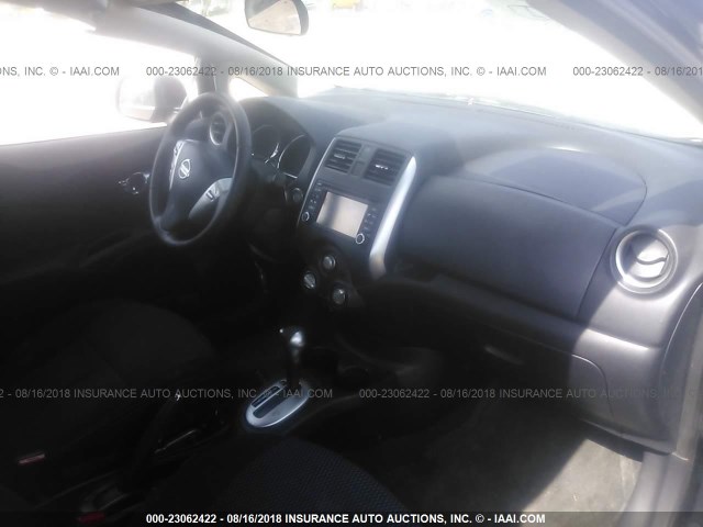 3N1CE2CP7EL389235 - 2014 NISSAN VERSA NOTE S/S PLUS/SV/SL BLACK photo 5