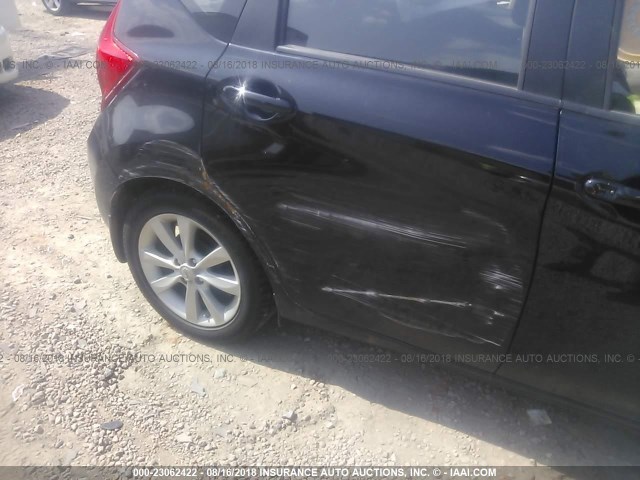 3N1CE2CP7EL389235 - 2014 NISSAN VERSA NOTE S/S PLUS/SV/SL BLACK photo 6