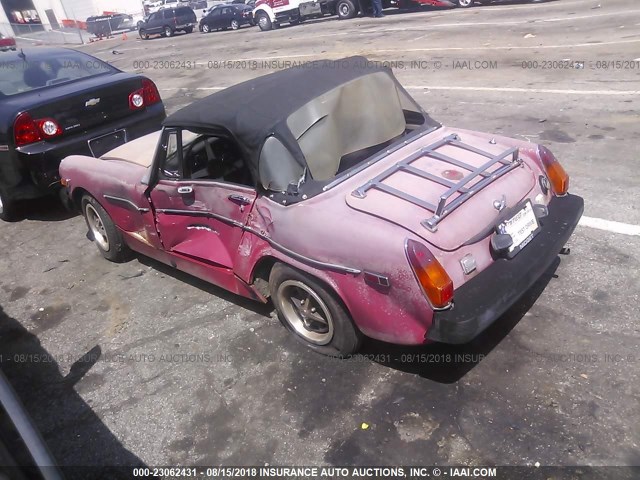 GAN6UG184532G - 1976 MG MIDGET RED photo 3