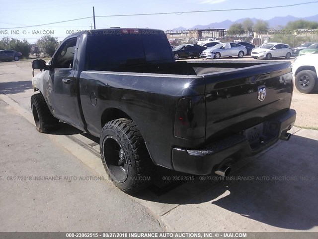 3C6JD6AT8CG277054 - 2012 DODGE RAM 1500 ST BLACK photo 3