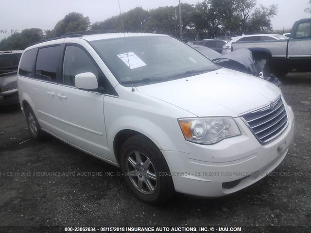 2A8HR54P78R691261 - 2008 CHRYSLER TOWN & COUNTRY TOURING WHITE photo 1