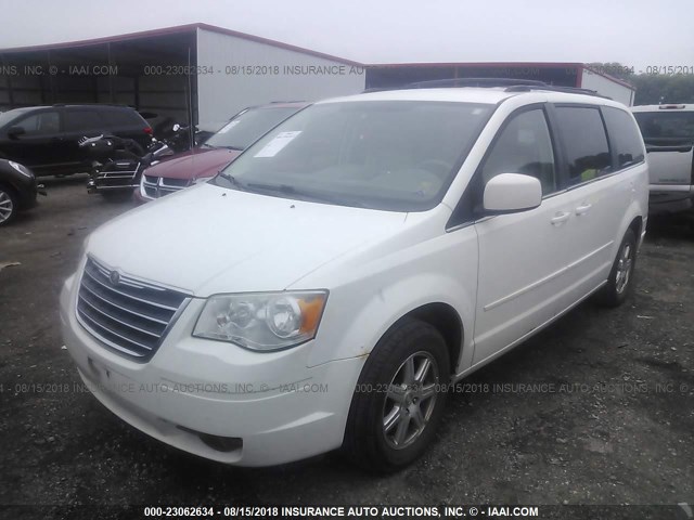 2A8HR54P78R691261 - 2008 CHRYSLER TOWN & COUNTRY TOURING WHITE photo 2