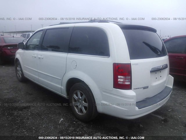 2A8HR54P78R691261 - 2008 CHRYSLER TOWN & COUNTRY TOURING WHITE photo 3