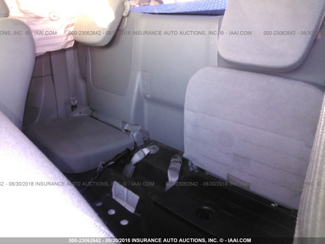 5TFTX4GN6CX009833 - 2012 TOYOTA TACOMA PRERUNNER ACCESS CAB WHITE photo 8