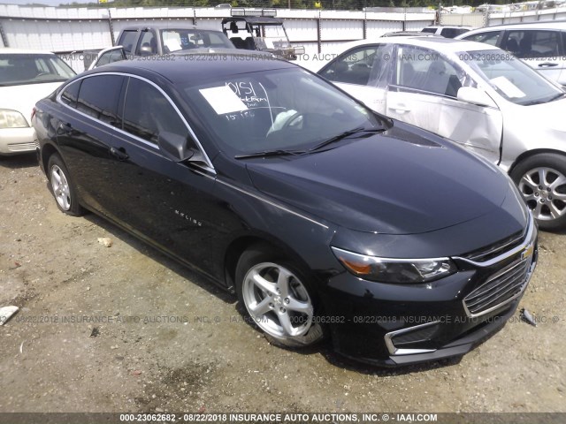 1G1ZB5ST6JF102156 - 2018 CHEVROLET MALIBU LS Qara foto 1