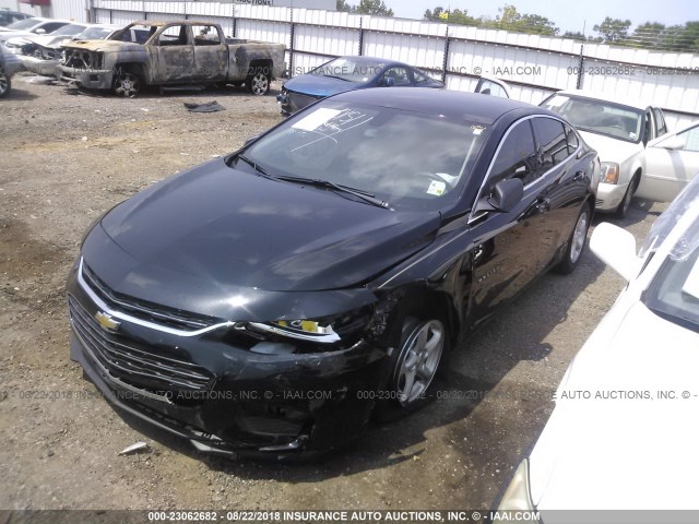1G1ZB5ST6JF102156 - 2018 CHEVROLET MALIBU LS Qara foto 6