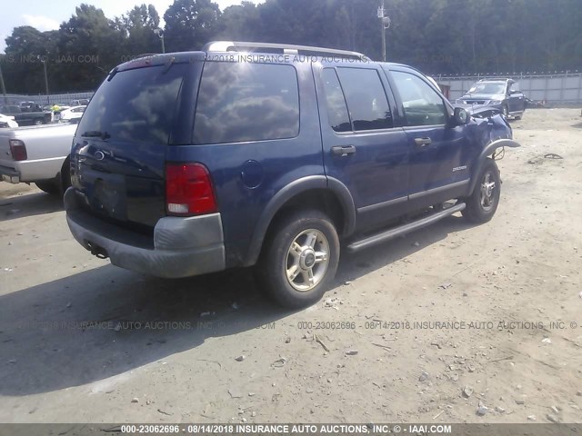 1FMZU62K14UA19812 - 2004 FORD EXPLORER XLS/XLS SPORT BLUE photo 4