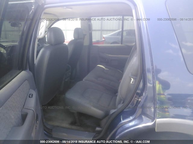 1FMZU62K14UA19812 - 2004 FORD EXPLORER XLS/XLS SPORT BLUE photo 8